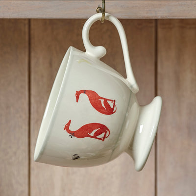 Indian Red Dogs Large Mug