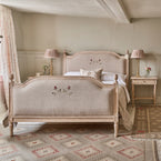 Smokey Blue Shimla - Hand-woven Wool Kilim