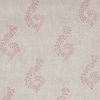 Hand-printed Violet Shalini Linen – 325