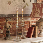 Gold Thick Stripe Hand-painted Candle