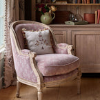 Saffron Freja Rustic Linen Cushion