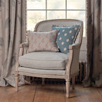 Marine Blue Mika Cushion