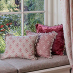 Damson Velvet Cushion