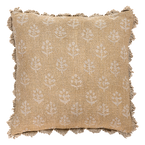 Saffron Megha Rustic Linen Cushion