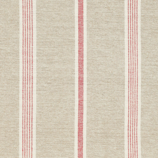 Sample of Beech Red Henley Stripe