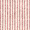 Red Ivory Stripe Tablecloth