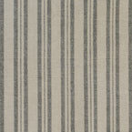 Charcoal Medium Ticking Stripe Cotton – 231