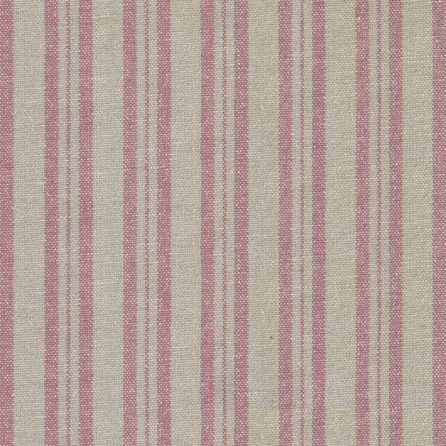 Dusky Pink Medium Ticking Stripe Cotton – 233
