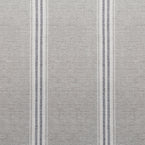 Swatch of Grey Charcoal Gustavian Stripe