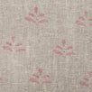 Red Leaf Rustic linen Tablecloth/Bridge Cloth - Tassels