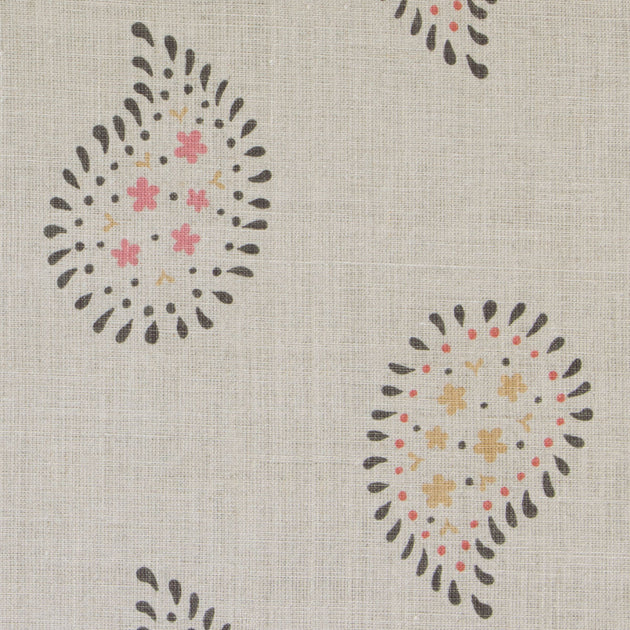 Large Returnable Sample of Charcoal Malathi Linen