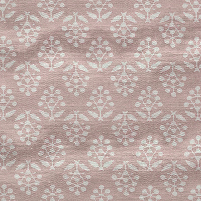 Dusky Pink Sprig Cotton – 384 Roll End 1.9m