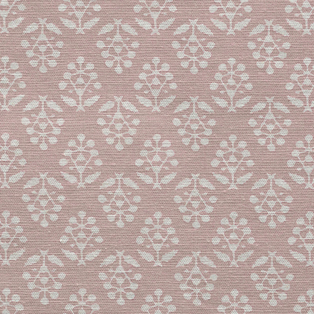 Dusky Pink Sprig Cotton – 384 Roll End 1.9m