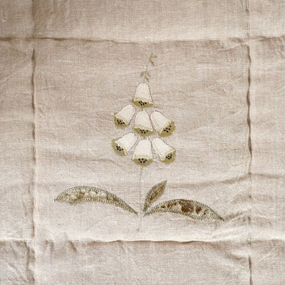 Foxglove Rustic Linen Quilt