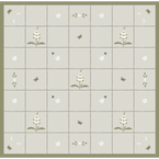 Foxglove Rustic Linen Quilt