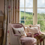 Rusty Rose Violet Jute Pom Poms