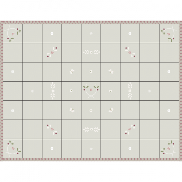 Grey Gustavian Cotton Quilt