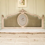 Upholstered Gustavian Bed