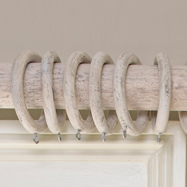 Weathered Curtain Pole