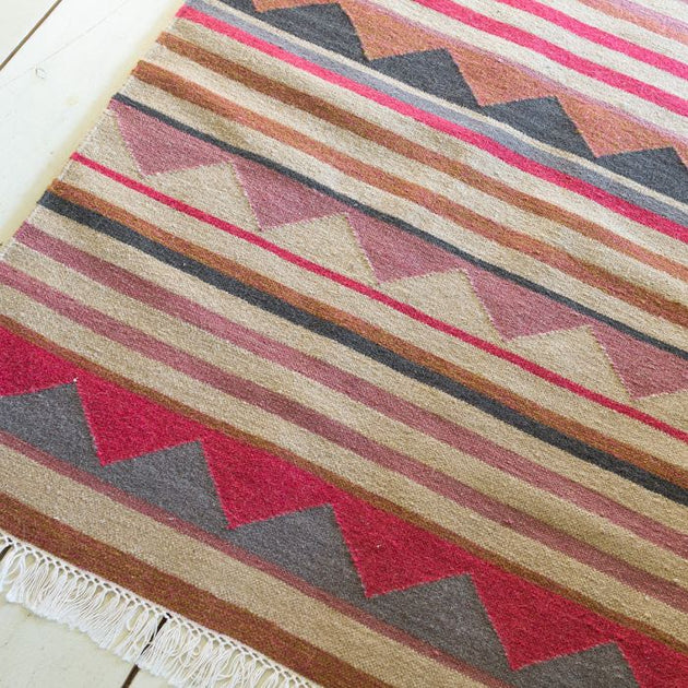 Biarritz - Hand-woven Wool Kilim