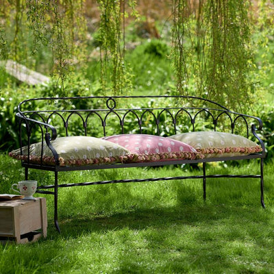 Wrought Iron Garden Bench