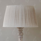 Natural Linen Pleated Lampshade