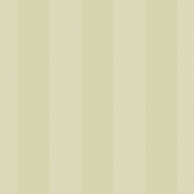 Summer Green Wide Stripe Wallpaper
