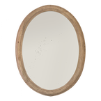 Carved Oval Mirror