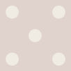 Pink White Spot French Bowl