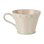 Pink Stripe Conical Mug
