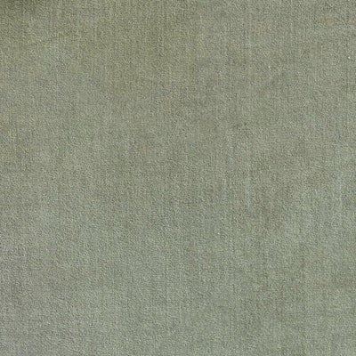 Small Non Returnable Sample Smokey Green Cotton Upholstery Velvet
