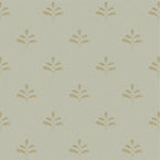 Celadon Antique Gold Leaf Wallpaper