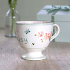 Personalised Apple Blossom Large Mug