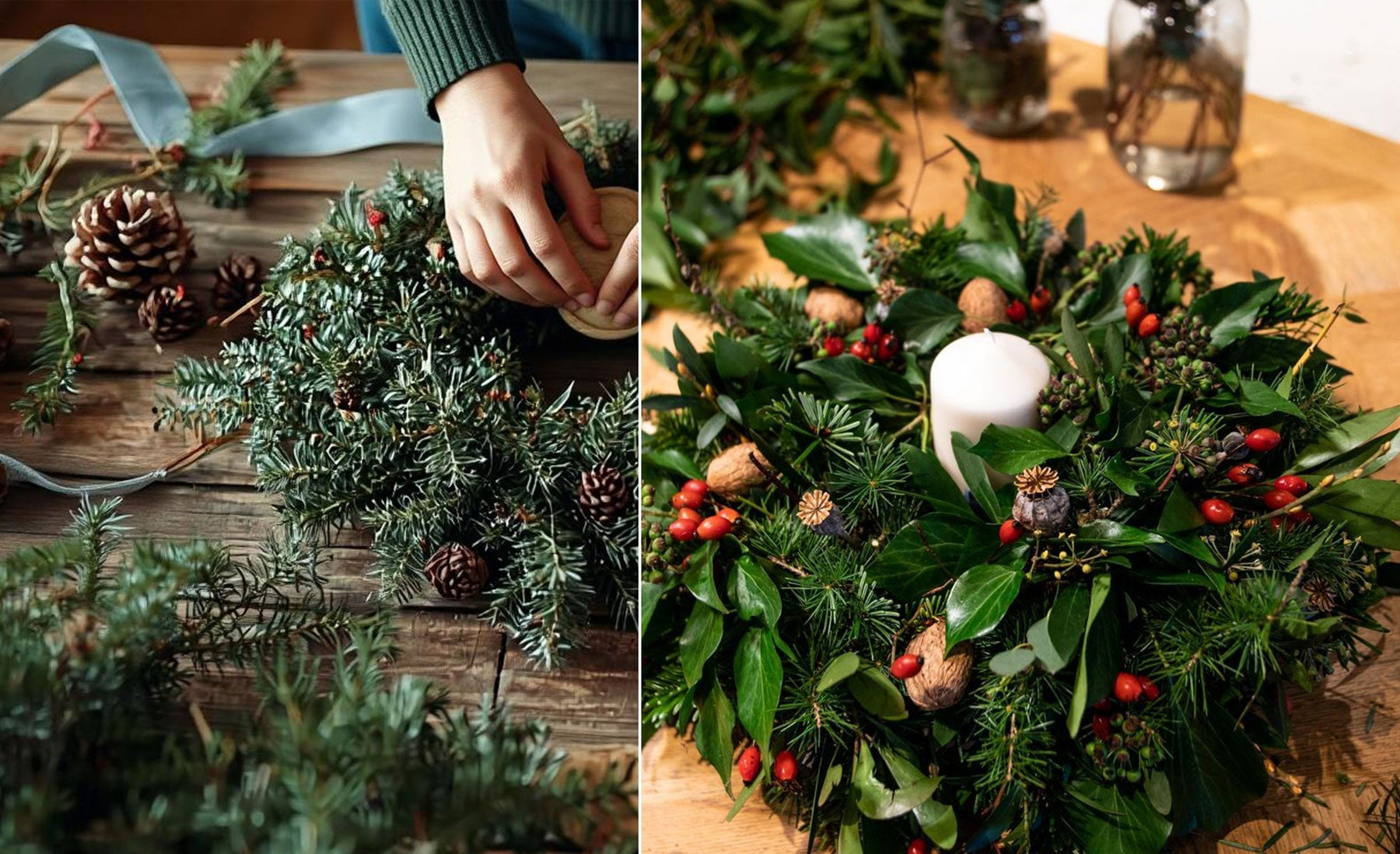 Christmas Table Centrepiece Workshop - Alresford