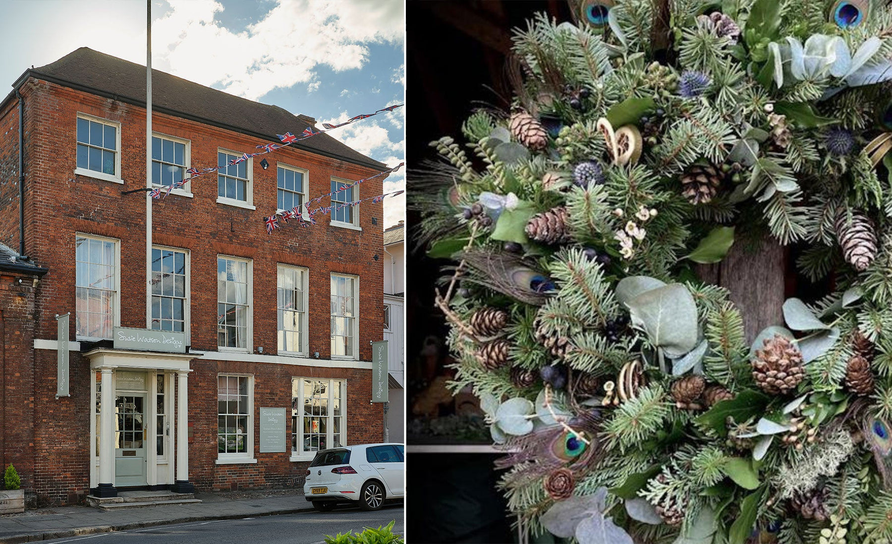 Christmas Wreath Making Workshop - Marlow