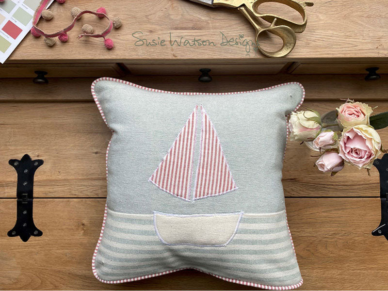 Crafternoon ideas: an appliqué cushion in 4 easy steps