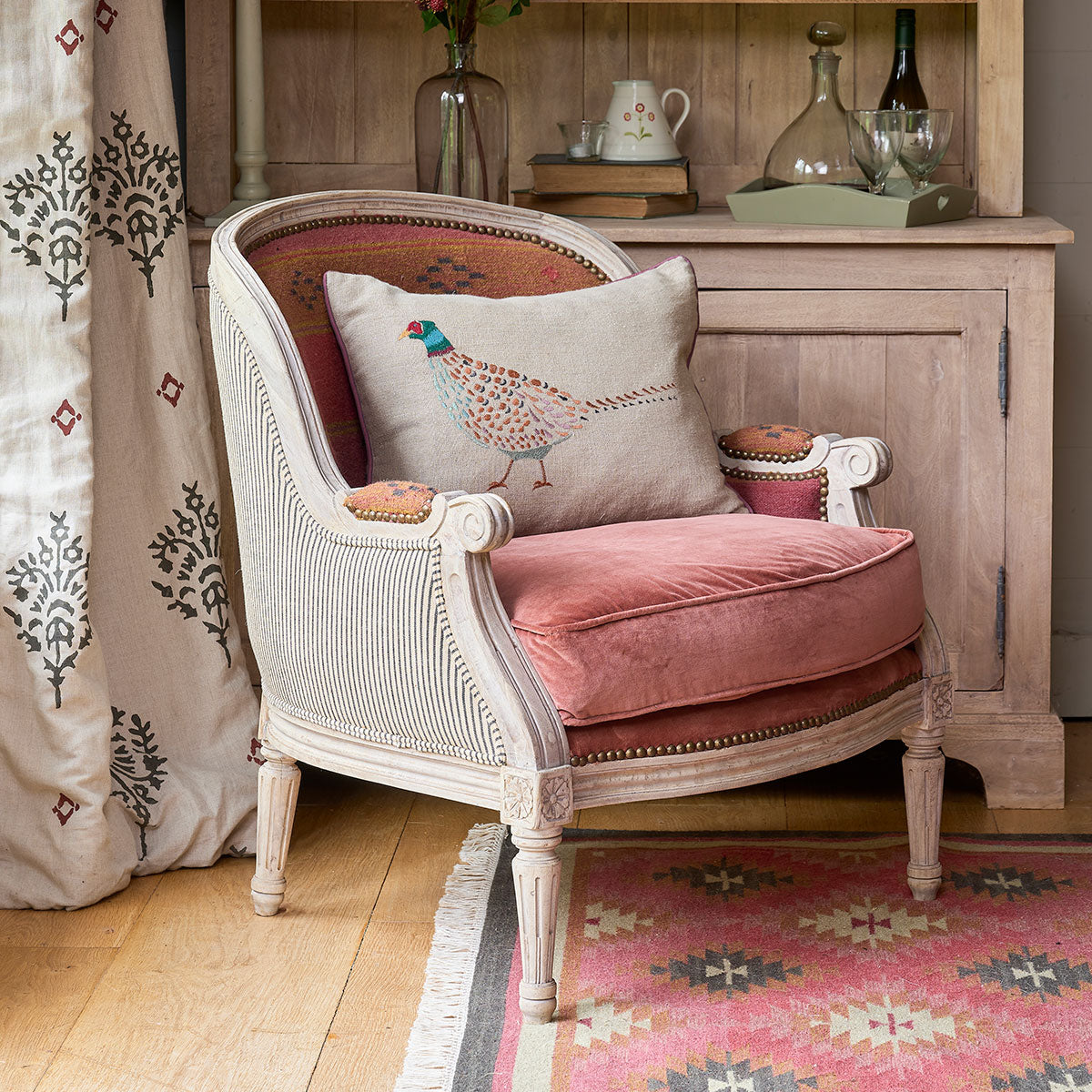 Ex-Display - Low French Armchair