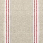 Beech Red Gustavian Stripe Cotton – Double Width - 289L