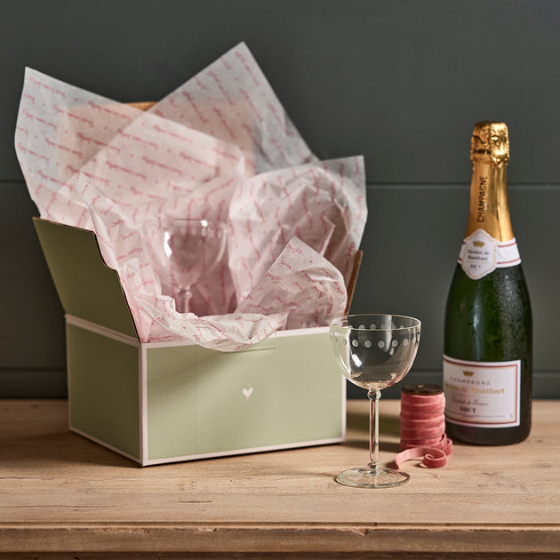 Pair of Champagne Glasses Gift Box