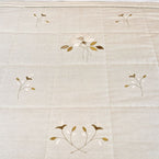 Grey Rose Cotton Quilt - King Size