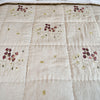 Sweet Pea Rustic Linen Quilt - King Size