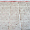 Red Leaf Rustic Linen Quilt - Super King