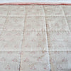 Red Leaf Rustic Linen Quilt - King Size