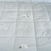 Duck Egg Apple Blossom Cotton Quilt - King Size