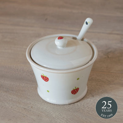 Strawberry Sugar Pot