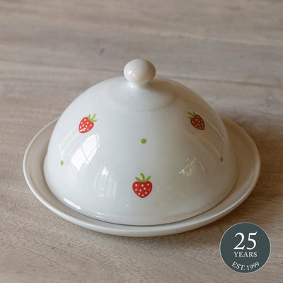 Strawberry Butter Dish