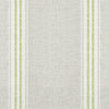 288L - Grey Green Gustavian Stripe Cotton – Double Width Roll Ends