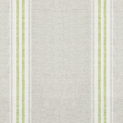 288L - Grey Green Gustavian Stripe Cotton – Double Width Roll Ends