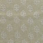 Reverse Faded Green Megha Rustic Linen Stonewashed Panel (2.7m Approx.) - 354LG