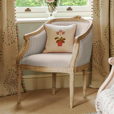 Ex-Display Sail Blue Natural Stripe Arun Chair